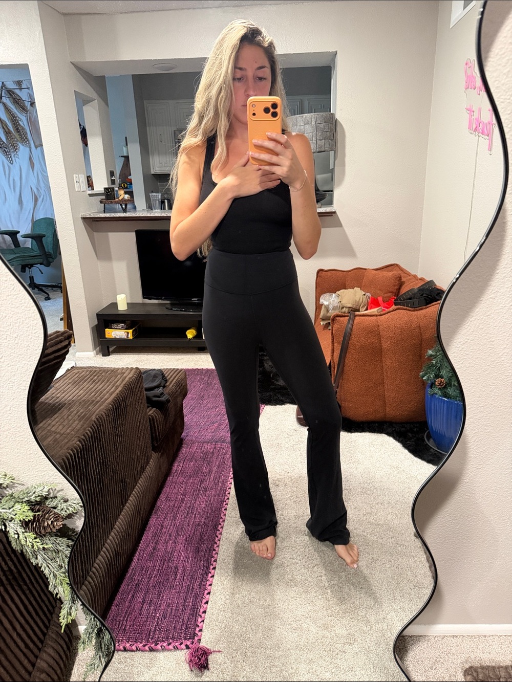 Lululemon High Waisted Flare Leggings